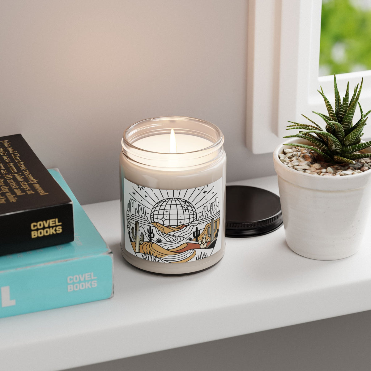 Desert Disco Soy Candle — 9oz Scented Jar